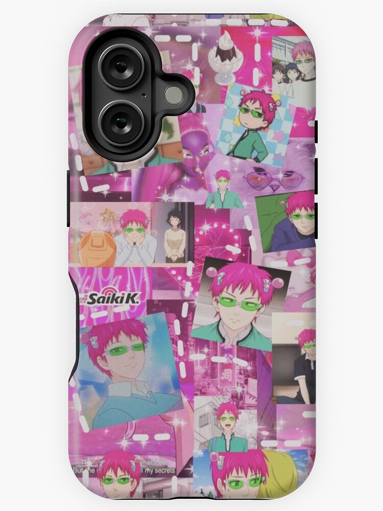 Thumbnail 1 of 4, iPhone Case, Saiki K collage designed and sold by hanna0011.