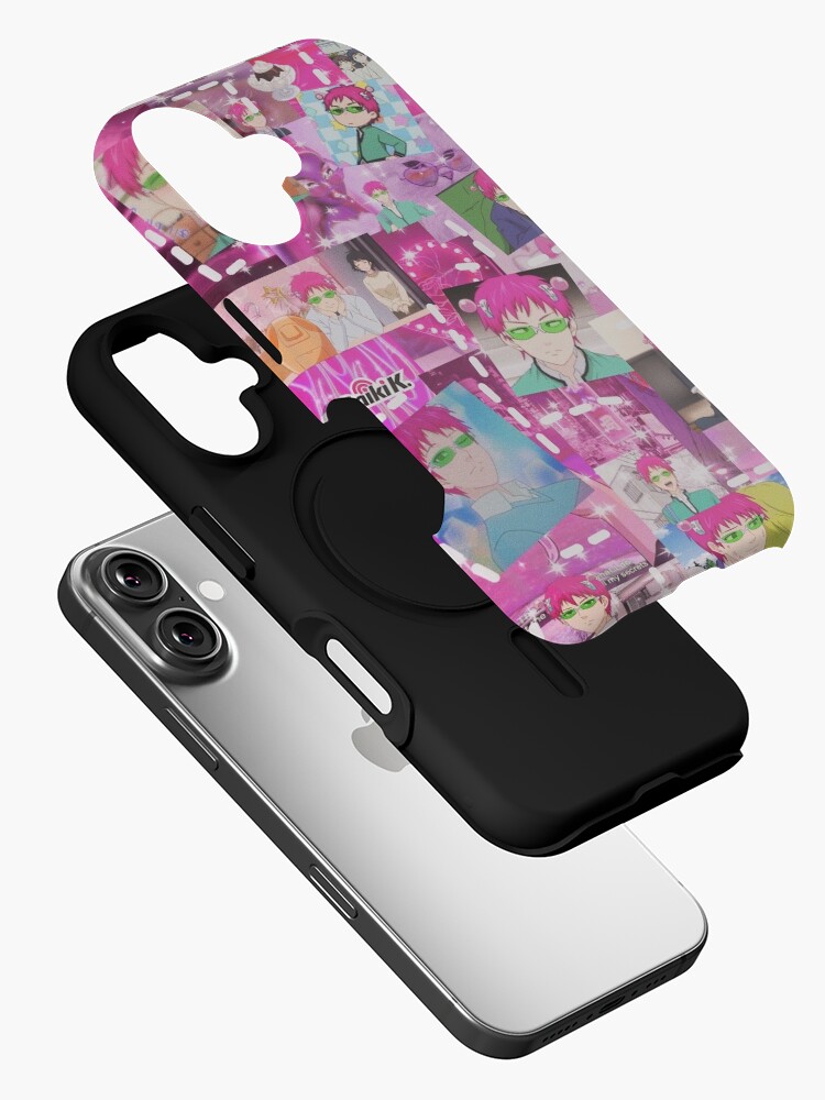 Thumbnail 2 of 4, iPhone Case, Saiki K collage designed and sold by hanna0011.