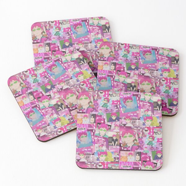 Item preview, Saiki K collage designed and sold by hanna0011.