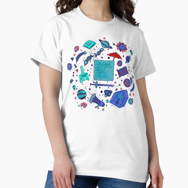 Vista previa del artículo con la obra «El universo de #SupportDonPunish - Por Laura Josunhee», diseñado y vendido por SDPcampaign.