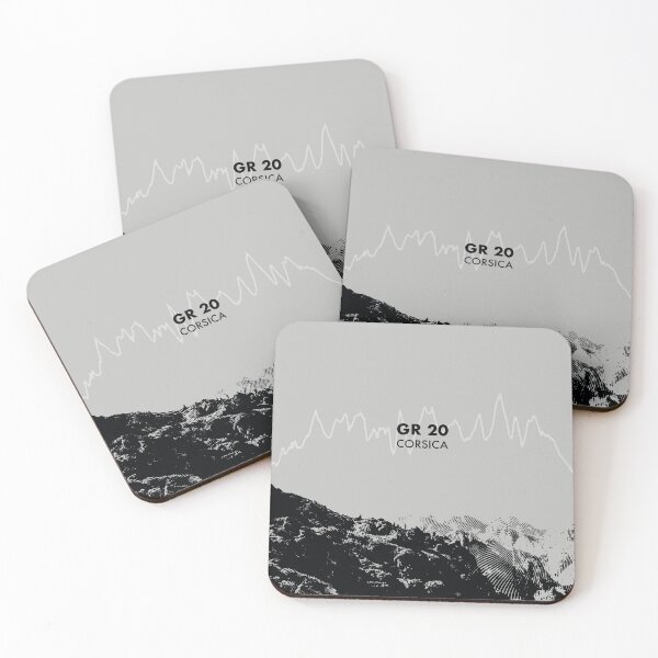 Item preview, The GR 20 Elevation Art - Grey designed and sold by PilgrimageShop.