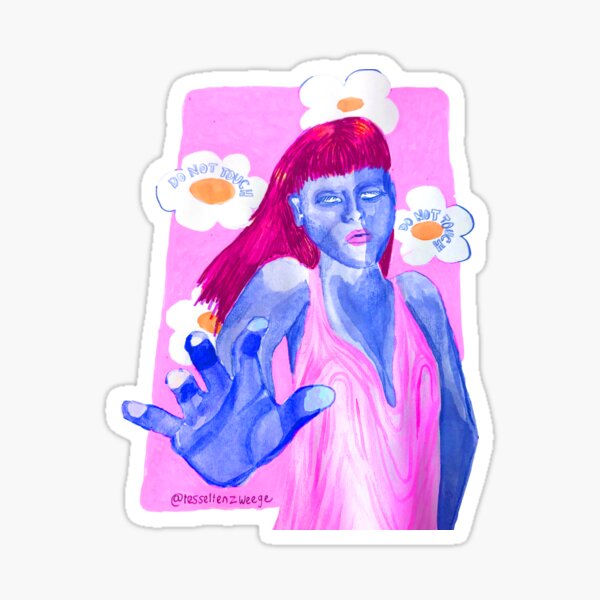 DO NOT TOUCH Sticker