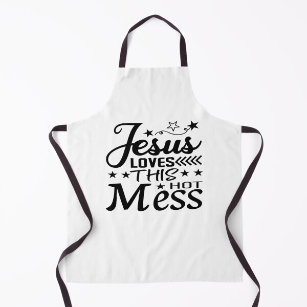 Item preview, Jesus Loves This Hot Mess designed and sold by ProjectX23.