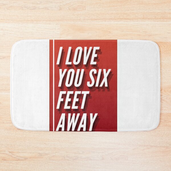 Item preview, i love you six feet away designed and sold by BasheerFajr.