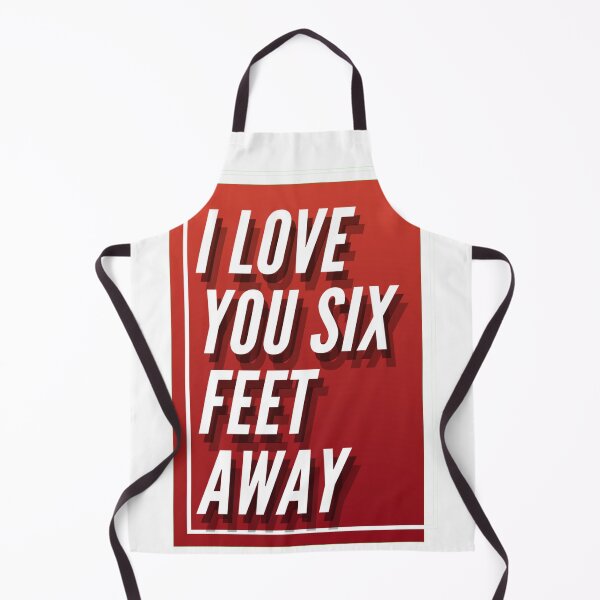 Item preview, i love you six feet away designed and sold by BasheerFajr.