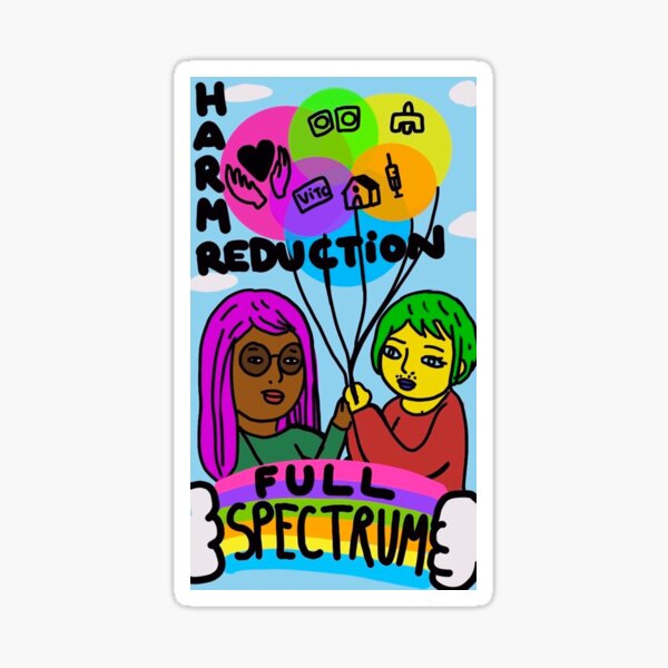 Item preview, Full spectrum harm reduction! - #SupportDontPunish - By Mali designed and sold by SDPcampaign.