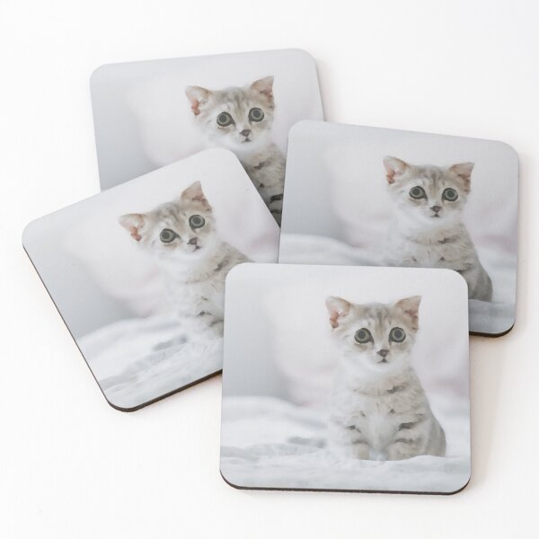 Item preview, Cute white kitten  designed and sold by Mark359 Designs.