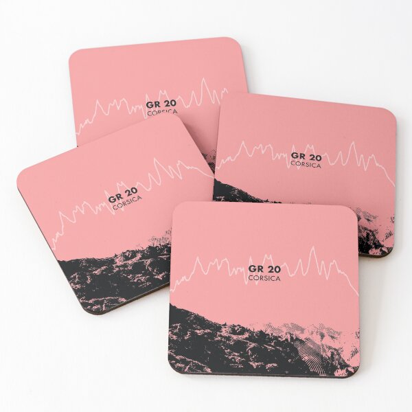 Item preview, The GR 20 Elevation Art - Pink designed and sold by PilgrimageShop.