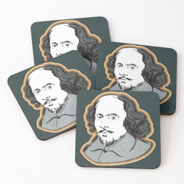 Aperçu de l'œuvre Portrait de tête de William Shakespeare créée et vendue par BRU Design.