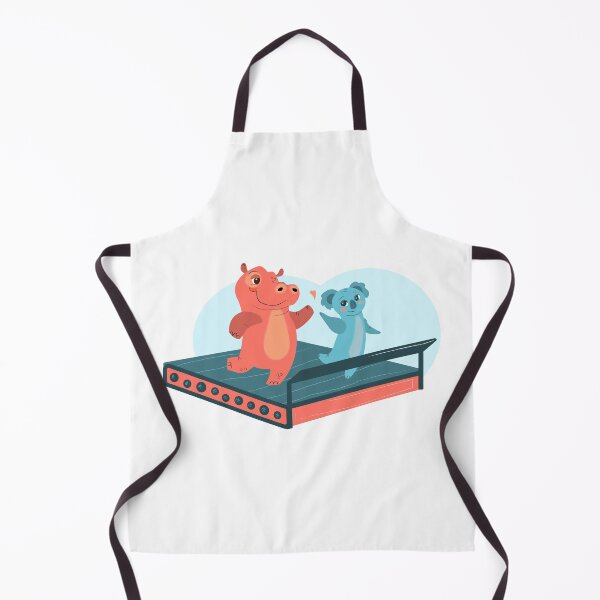 Item preview, Hippo and koala on the same treadmill designed and sold by Ranedel.
