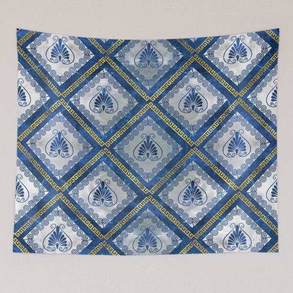 Item preview, Greek Pattern with Meander Key  designed and sold by k9printart.