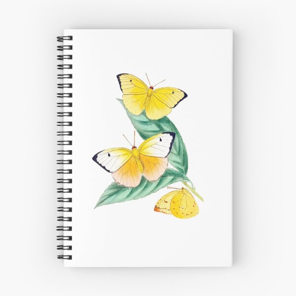 Item preview, 3 Butterflies on a Plant designed and sold by VintageBotany.