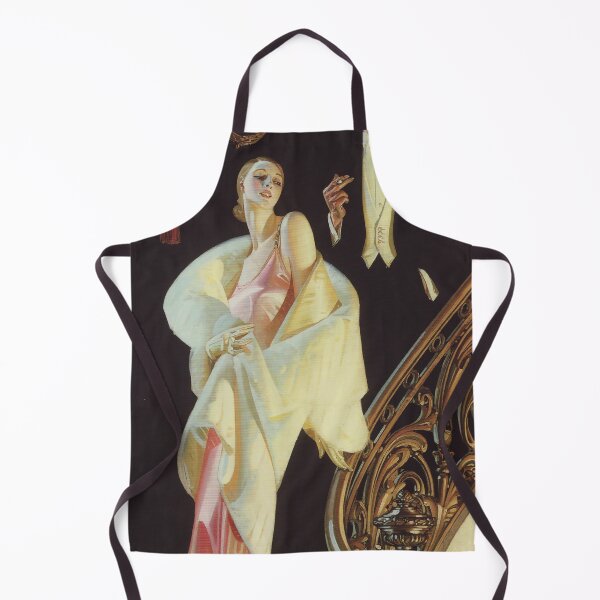 Item preview, Couple Descending Staircase by J.C. Leyendecker designed and sold by IndieArtDream.