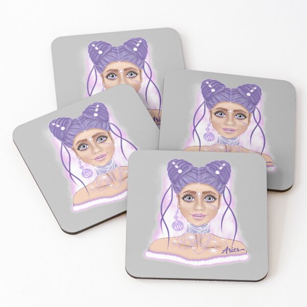 Item preview, Aries Niña Cumpleaños Zodiaco Mujeres nacidas en Marzo Abril designed and sold by ZNOVANNA.