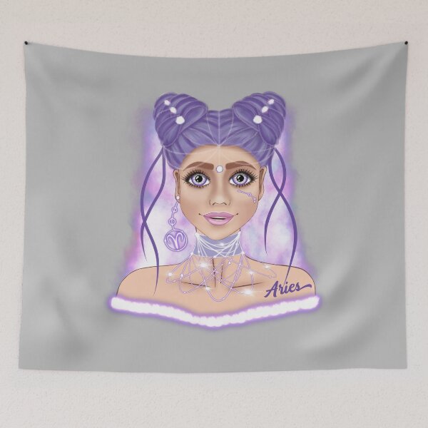 Item preview, Aries Niña Cumpleaños Zodiaco Mujeres nacidas en Marzo Abril designed and sold by ZNOVANNA.