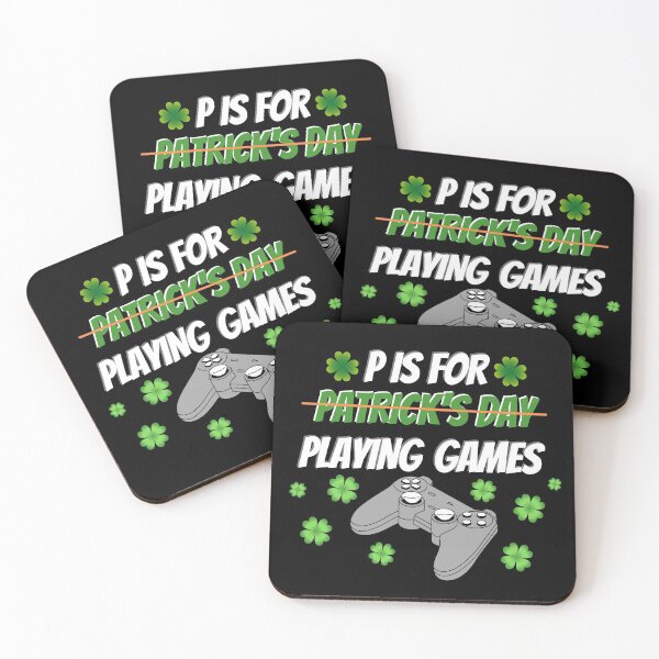 Item preview, P Is For Playing Games St Patricks Day, Funny St Patrick's Day Gift designed and sold by PrettyAmazing.