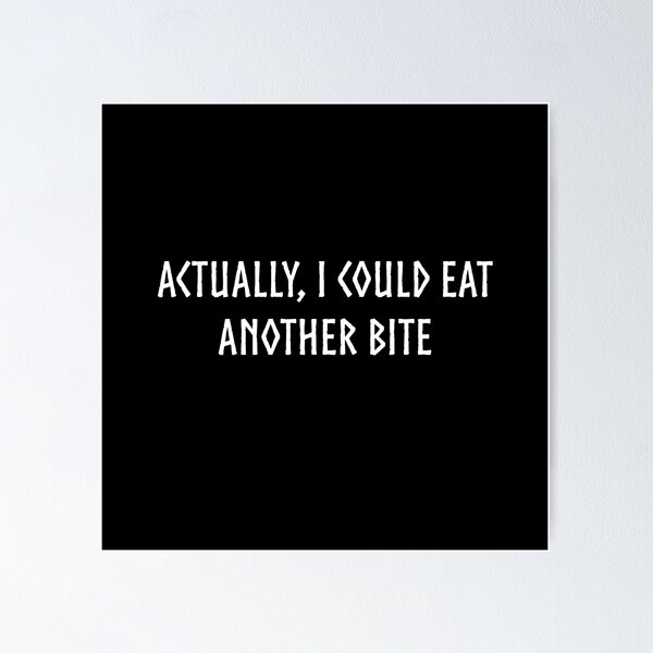 Item preview, Another Bite  (White Font) designed and sold by ZipTogs.