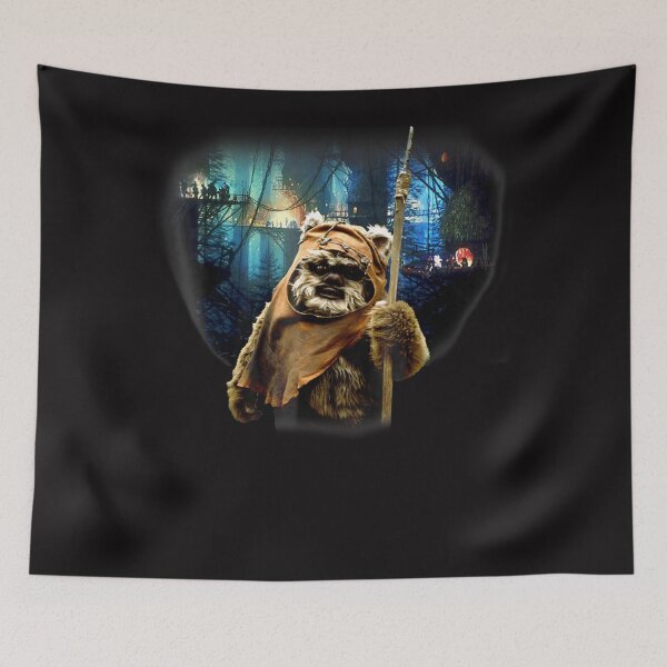 Artikelvorschau, Tree Village Wicket Ewok Graphic entworfen und verkauft von JenniferHorn.