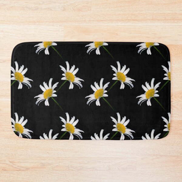 Item preview, Chamomile on a black background designed and sold by Magazin-Brenda.