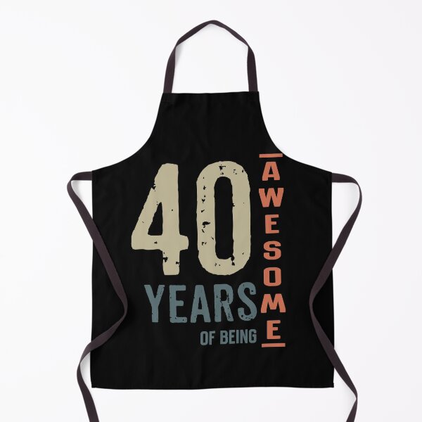 Item preview, 40 YEARS OF BEING AWESOME designed and sold by rodmendonca.