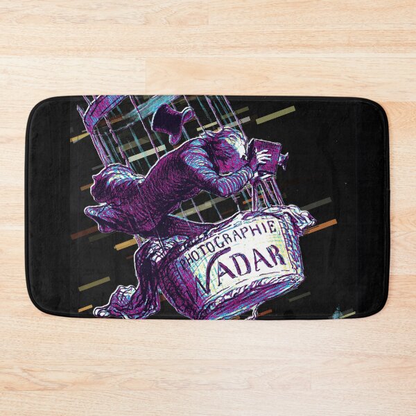Item preview, Nadar elevating Photography to the height of Art Black BG designed and sold by ClassicPixl.