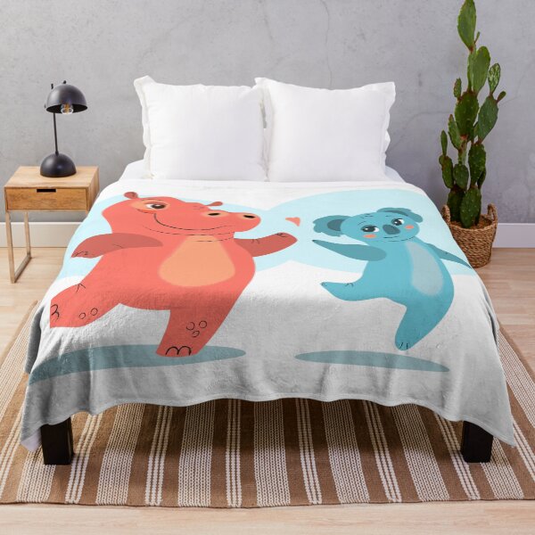 Item preview, Hippo and koala in love designed and sold by Ranedel.