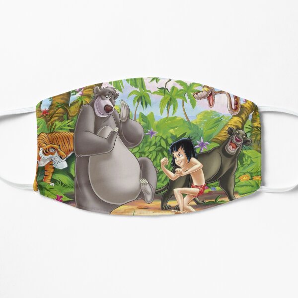 Baloo & Mowgli The Jungle Book Flat Mask