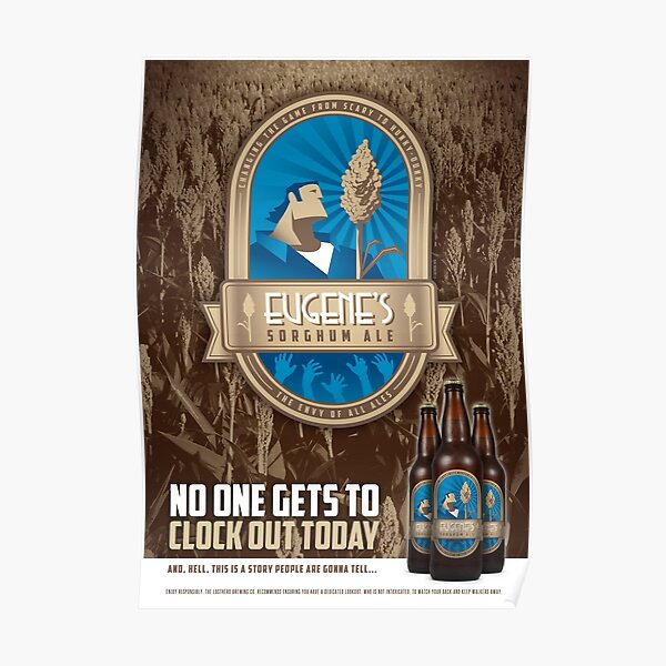 Eugene's Sorghum Ale Poster
