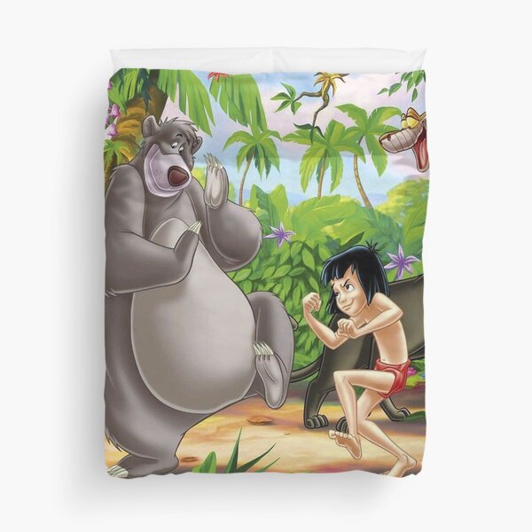 Housses De Couette Sur Le Theme Mowgli Redbubble