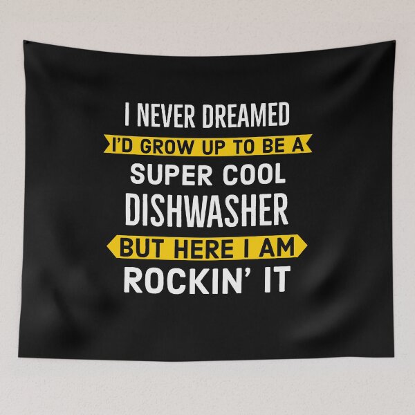 Item preview, Super Cool Dishwasher designed and sold by AwesomeWorld1.