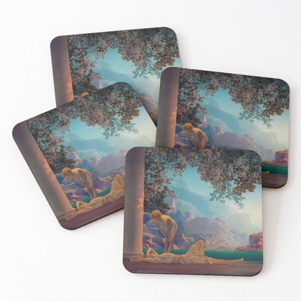 Item preview, Daybreak by Maxfield Parrish designed and sold by IndieArtDream.