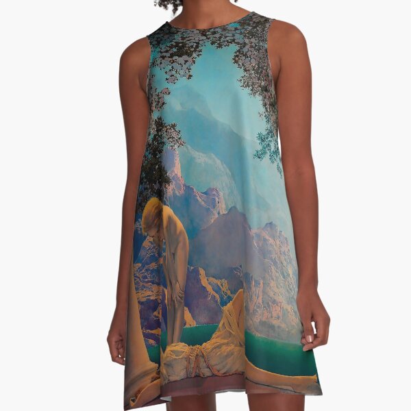 Item preview, Daybreak by Maxfield Parrish designed and sold by IndieArtDream.
