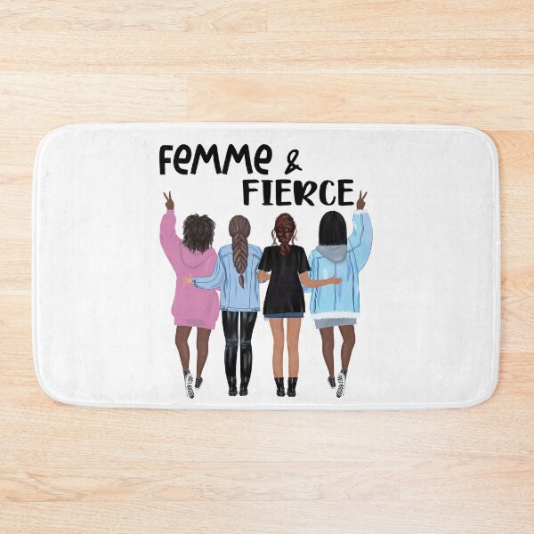 Item preview, Femme & Fierce girlfriends design designed and sold by NataPrando.