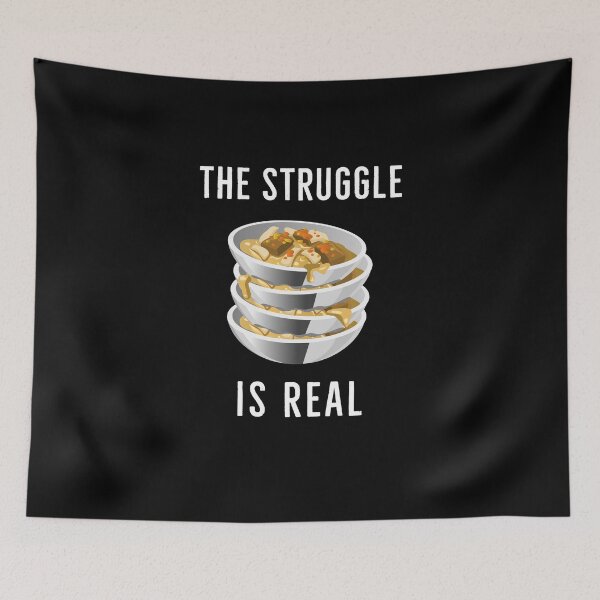 Item preview, Dishwasher The Struggle is Real designed and sold by AwesomeWorld1.