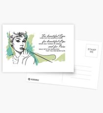 Audrey Hepburn Postcards
