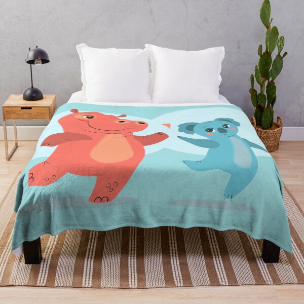 Item preview, Hippo and koala in love designed and sold by Ranedel.