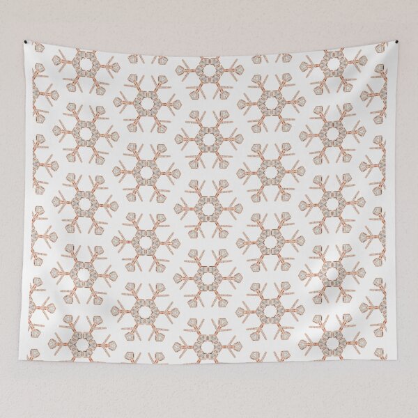Item preview, red gold aster designed and sold by ritusdesigns.