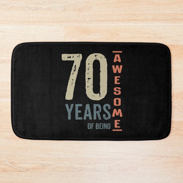 Item preview, 70 YEARS OF BEING AWESOME designed and sold by rodmendonca.