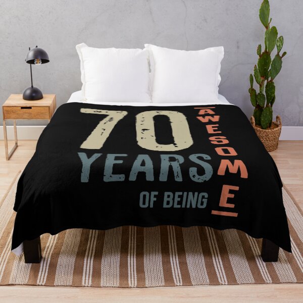 Item preview, 70 YEARS OF BEING AWESOME designed and sold by rodmendonca.