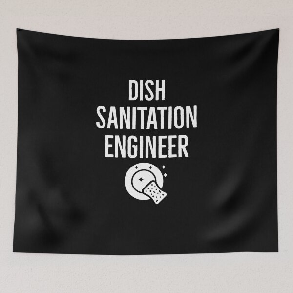 Item preview, Dish Sanitation Engineer designed and sold by AwesomeWorld1.