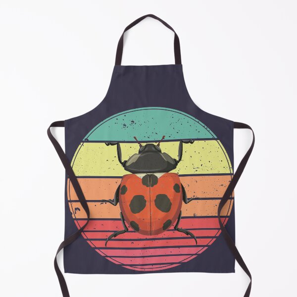 Item preview, Ladybug Vintage Sunset Retro designed and sold by faudeltn.