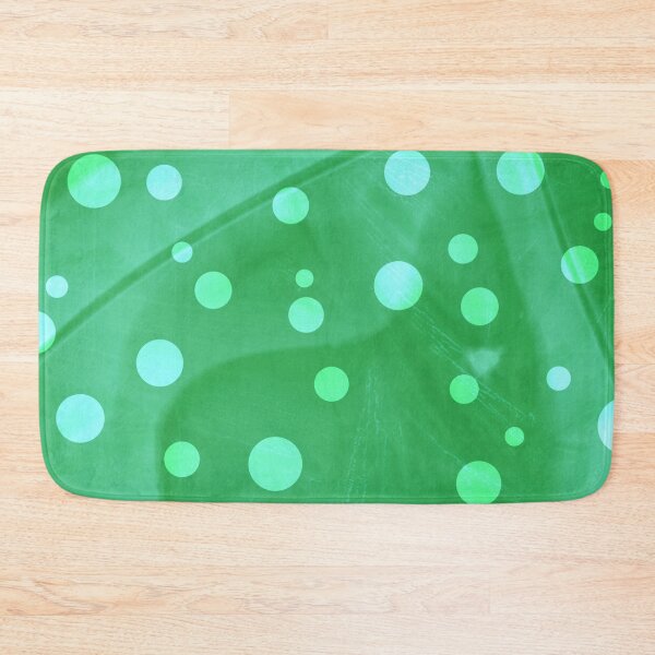 Item preview, Polka Dots Circle Pattern in Green and White Design 612 designed and sold by Artnigel.