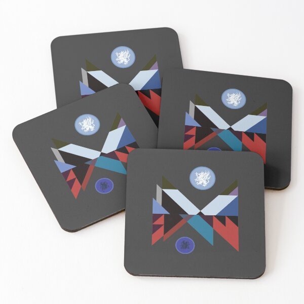 Item preview, The Grey Wardens - Dragon Age Geometric Art designed and sold by Yannick Toney.