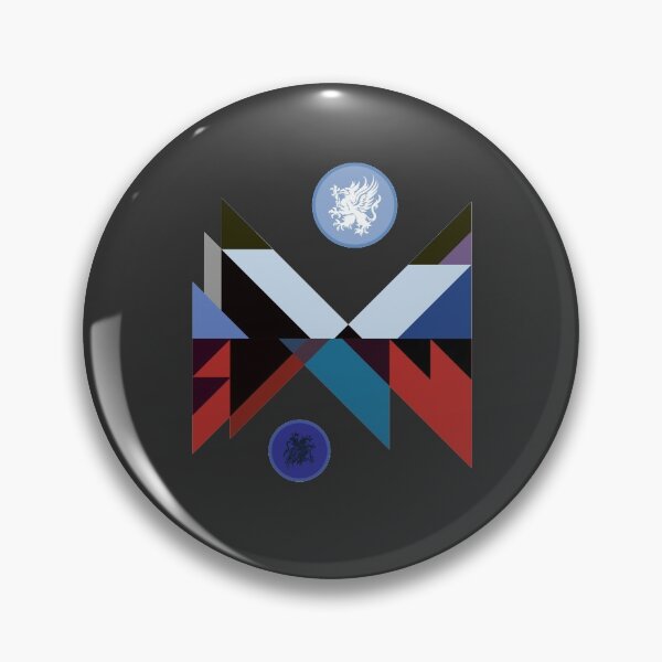 Item preview, The Grey Wardens - Dragon Age Geometric Art designed and sold by Yannick Toney.
