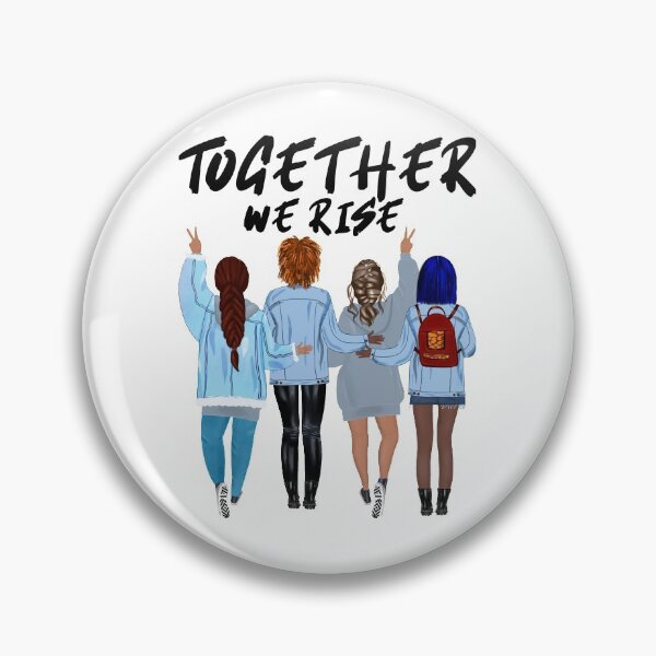 Item preview, Together we rise girlfriends design designed and sold by NataPrando.
