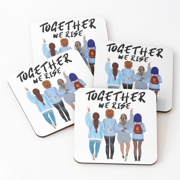 Item preview, Together we rise girlfriends design designed and sold by NataPrando.