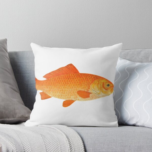 Item preview, Illustrated vintage gold fish designed and sold by TrippyEarth.
