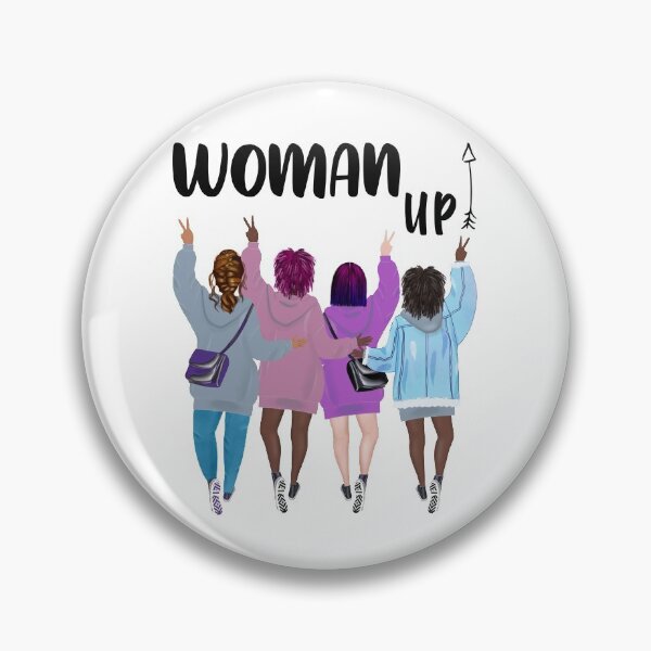 Item preview, WOMAN UP girlfriends design designed and sold by NataPrando.