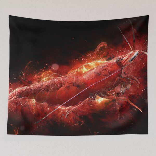 Item preview, Fire Red Shrimp designed and sold by GFishy.