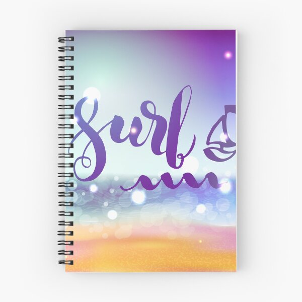Item preview, Surf lettering on a  defocus blurred summer background. designed and sold by Olga Matskevich.